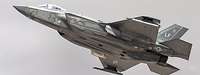 Ein Kampfjet des Typs F-35 A.
