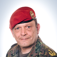 Ein Porträt von Generalleutnant Harald Gante, Kommandeur Feldheer