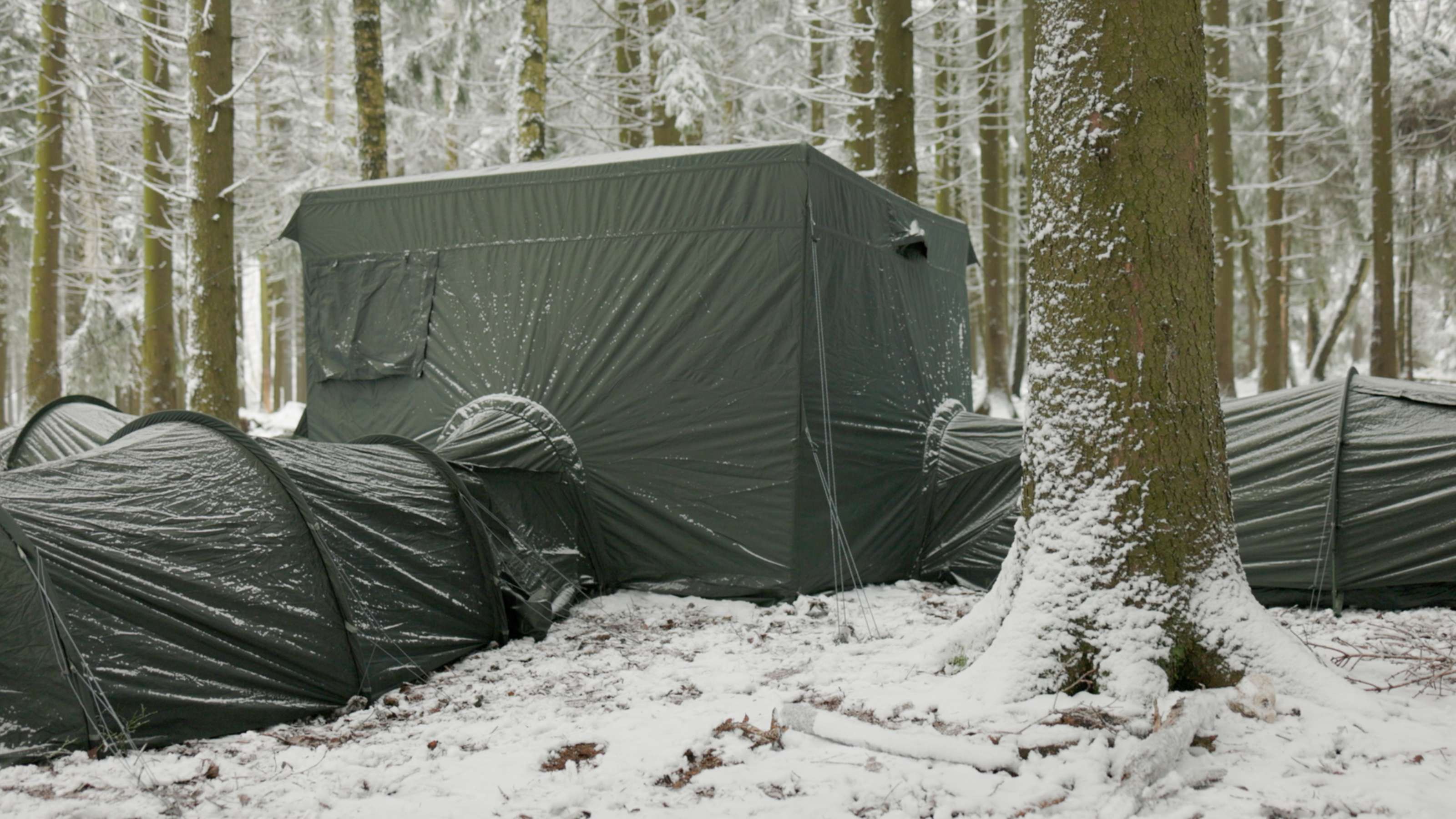 Leben im Felde  neue Zelte fr die Bundeswehr