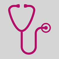 Grafik eines Stethoskop