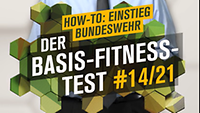 Basis Fitness Test Video mit Informationen zur Vorbereitung zum Basis Fitness Test im Rahmen das Assessmentverfahrens.
