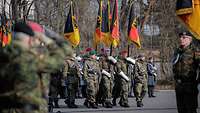 Übergabe der Heimatschutzkräfte der Bundeswehr an das Kommando