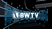 Das BWTV Logo im dimensioalen Raum mit Tiefeneffekt