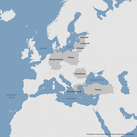 Eine Karte zeigt die Einsätze der Bundeswehr ohne Mandat weltweit