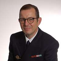 Portrait eines Soldaten im DIenstanzug