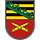 Wappen des Panzerartilleriebataillon 375 Oben das Wappen der Panzergrenadierbrigade 37, unten zwei gekreuzte Kanonen auf Rot