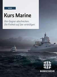 Das Cover der Publikation „Kurs Marine“