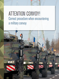 Flyer Attention Convoi
