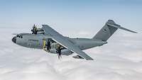 Ein A400M im Flug.