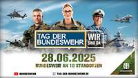 Eine Collage zum Tag der Bundeswehr 2025