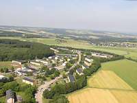 Hunsrück-Kaserne Kastellaun Luftbild der Hunsrück-Kaserne Kastellaun