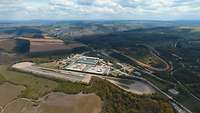 Wehrtechnische Dienststelle 41 für Landgebundene Fahrsysteme in Trier Luftaufnahme der Wehrtechnische Dienststelle 41 für Landgebundene Fahrsysteme in Trier