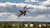 Kampfhubschrauberregiment 36 trainiert in der Oberlausitz 