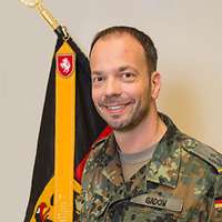 Porträt eines Bundeswehrsoldaten