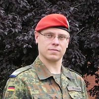 Portraitfoto eines Soldaten
