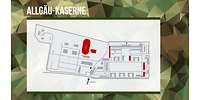 Lageplan der Kaserne
