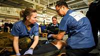 Sanitätsübung Role2Sea