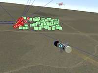 Image from a military simulation