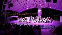 Auftritt Marinemusikkorps Singapur
