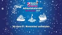 Radio Andernach Adventskalender Grafik mit den Bildern der Teilstreitkräfte