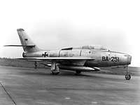 Jagdbomber F-84F Thunderstreak