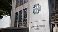 Außenansicht der Bundeswehrfachschule Koblenz