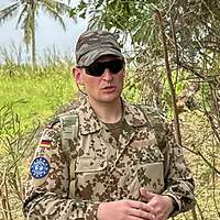 Porträt eines Ausbildes in Ghana