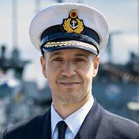 Ein Soldat im Porträt