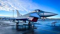 Eurofighter des Taktischen Luftwaffengeschwader 71 "Richthofen" in Hannover