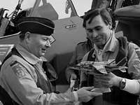 Erstflug Inspekteur Luftwaffe mit Alpha Jet