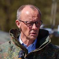 Bundeskanzler Friedrich Merz besucht das Deutsche Heer