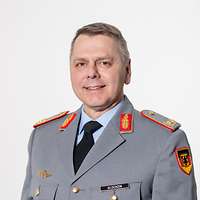 Ein Soldat im Portrait