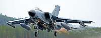 Ein Tornade der Bundeswehr beim Starten