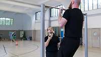 Sporttest - Klimmhang