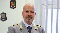 Porträtfoto eines Soldaten