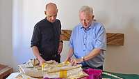 Monsignore Joachim Simon und Regens Matthias Goy