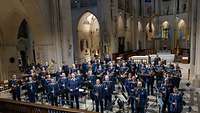 Musiker der Bundeswehr in Uniform