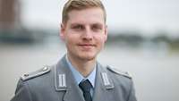 Ein Soldat im Porträt