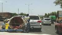 Straßenverkehr in Mali