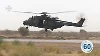 Transporthubscrauber NH90 beim Start