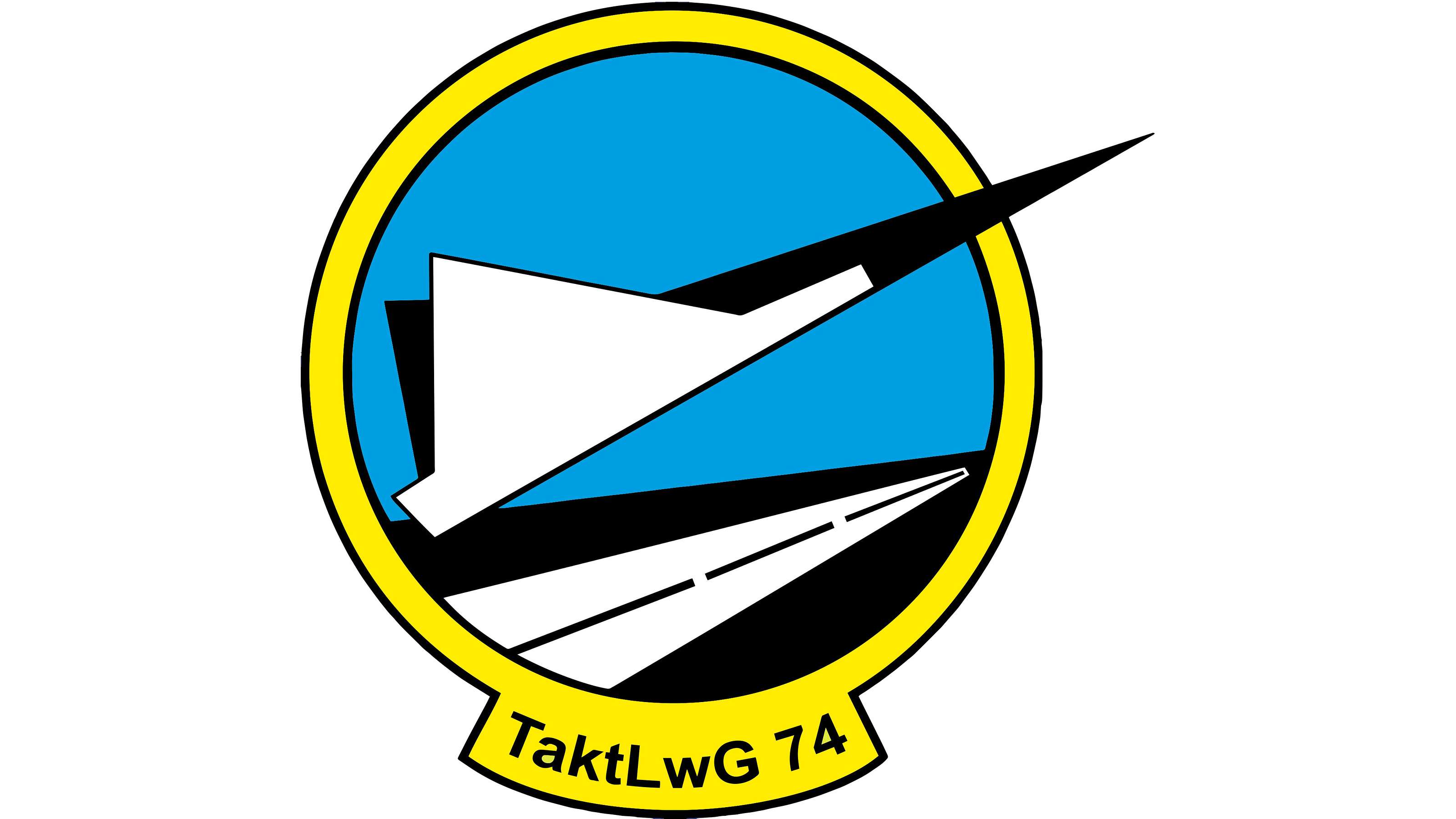 Bundeswehr-LW Jagdbombergeschwader 41 Schwarzer Rand Verbandsabzeichen