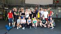 Gruppenbild der Sportler des EGV "Bonn" 