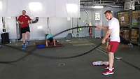 Soldaten beim Sport