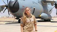 Rilana H. steht vor dem A400M