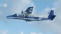Flugzeug in der Luft