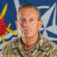 Portrait of Major General Peter Harling Boysen , Deputy Commander, in uniform