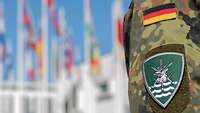The patch of the Multinational Corps Northeast