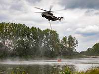 Erprobung Feuerlöschbehälter am Standort Manching Erprobung Feuerlöschbehälter