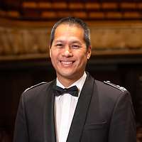 Porträt eines Soldaten in Uniform